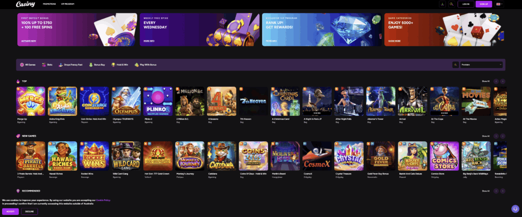 Discover the Thrills of Casino Gaming at Casiny Casino